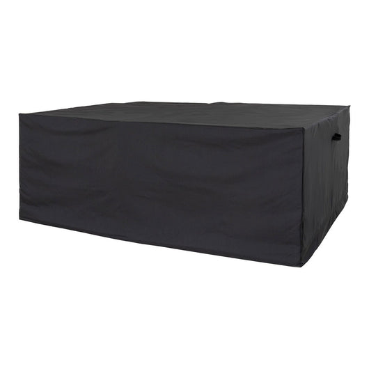 Fodera Protettiva per Arredo da Esterno Luxury, Nero, Poliestere, 235x235x95 cm, Seven Design
