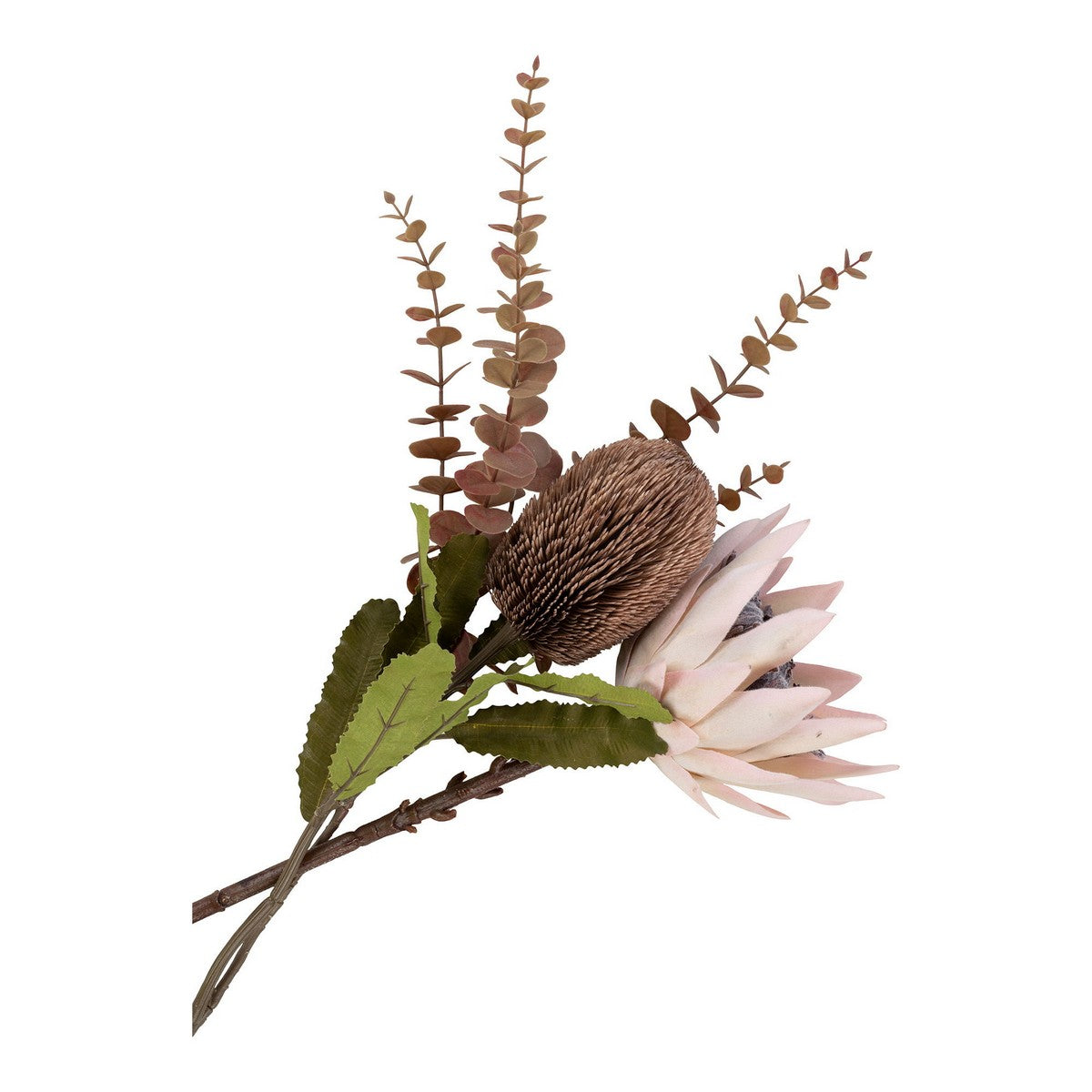 Pianta Artificiale Louis, Multicolore, Plastica, 10x10x65 cm, Seven Design