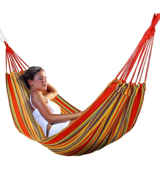 Amaca Da Campeggio A Sacco 80 X 180 Cm Relax Giardino Con Sacca Trasporto         