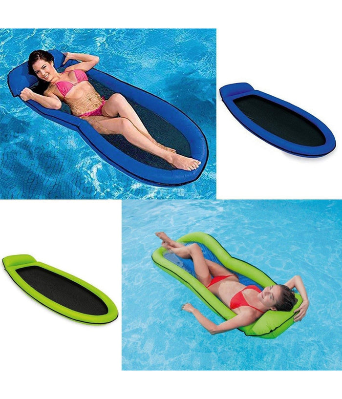 Amaca Galleggiante Materasso Gonfiabile Ad Acqua 178x94cm Colori Assortiti 58836         