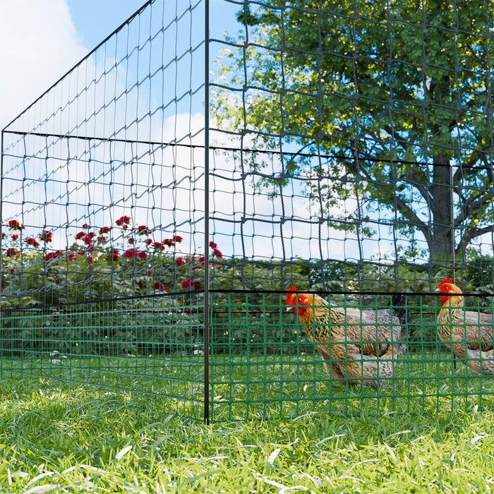 Kit di recinzione in rete modulare per galline