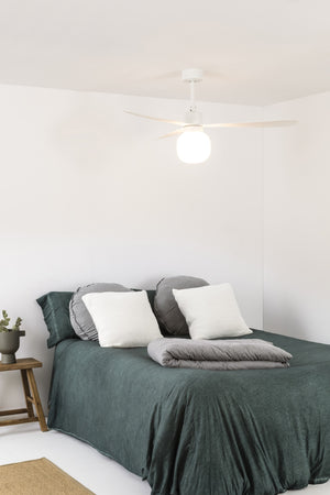 AMELIA BALL LED, Ventilatore con Luce, Faro Barcelona