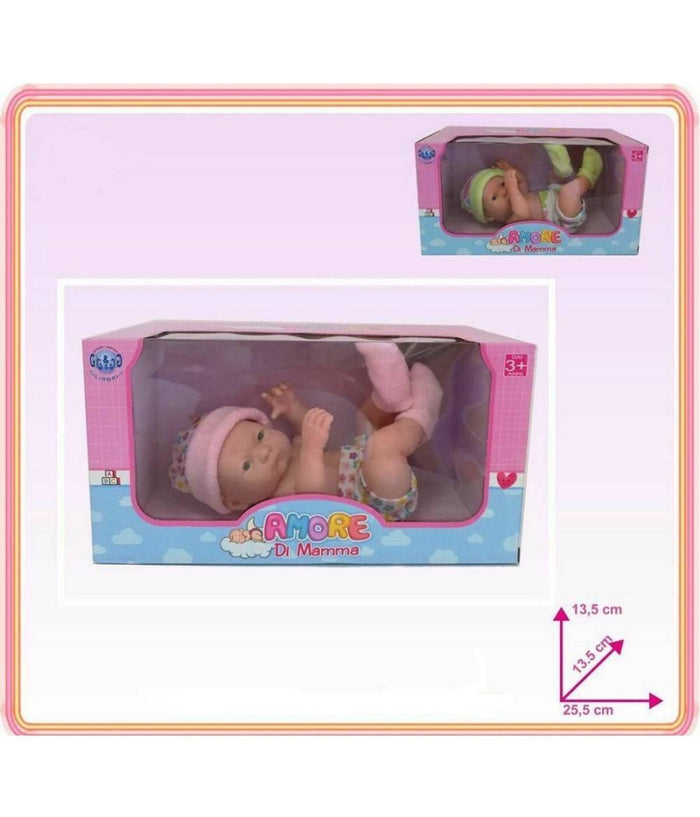 Amore Di Mamma Bambolotto Bambola 2 Modelli Giocattolo Gioco Bambina         