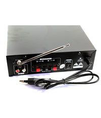 Amplificatore Audio 12v 220v Usb Sd 2 Microfoni Mp3 Fm Casa Auto Bluetooth Bt138         