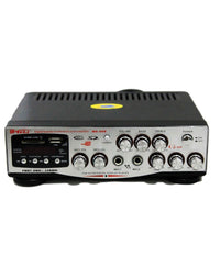 Amplificatore Audio Stereo Display Digitale 2 Microfoni Usb Sd Mp3 Fm Ma-009         