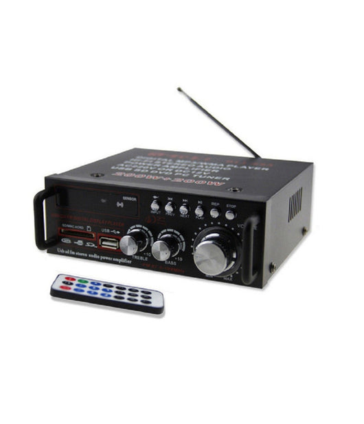 Amplificatore Blj-253 Mini Usb Sd Fm Audio Stereo Auto Moto Mp3 Hi-fi 12v Speaker         