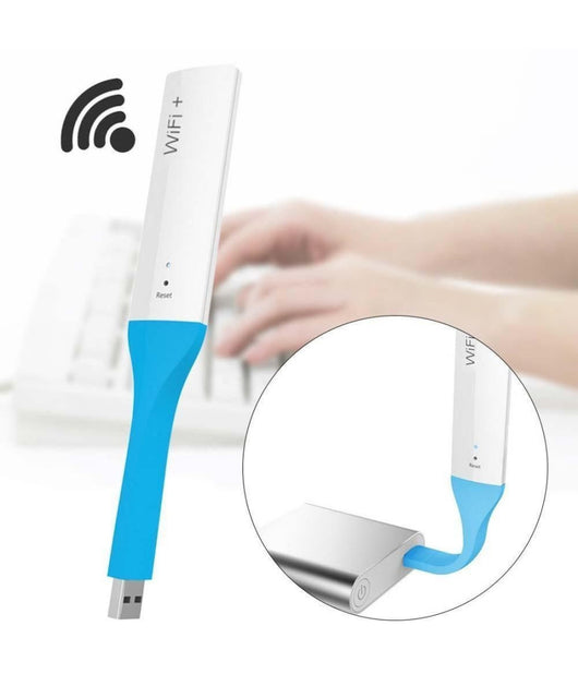 Amplificatore Segnale Router Usb150mbps 2.4ghz Wifi Range Extender Portatile         