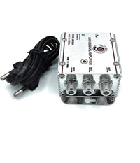 Amplificatore Segnale Tv Sdoppiatore Antenna 3 Uscite Digitale Terrestre         