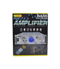 Amplificatore Stereo Bluetooth Usb Funzione Mini Super Bass Telecomando Q-t112         