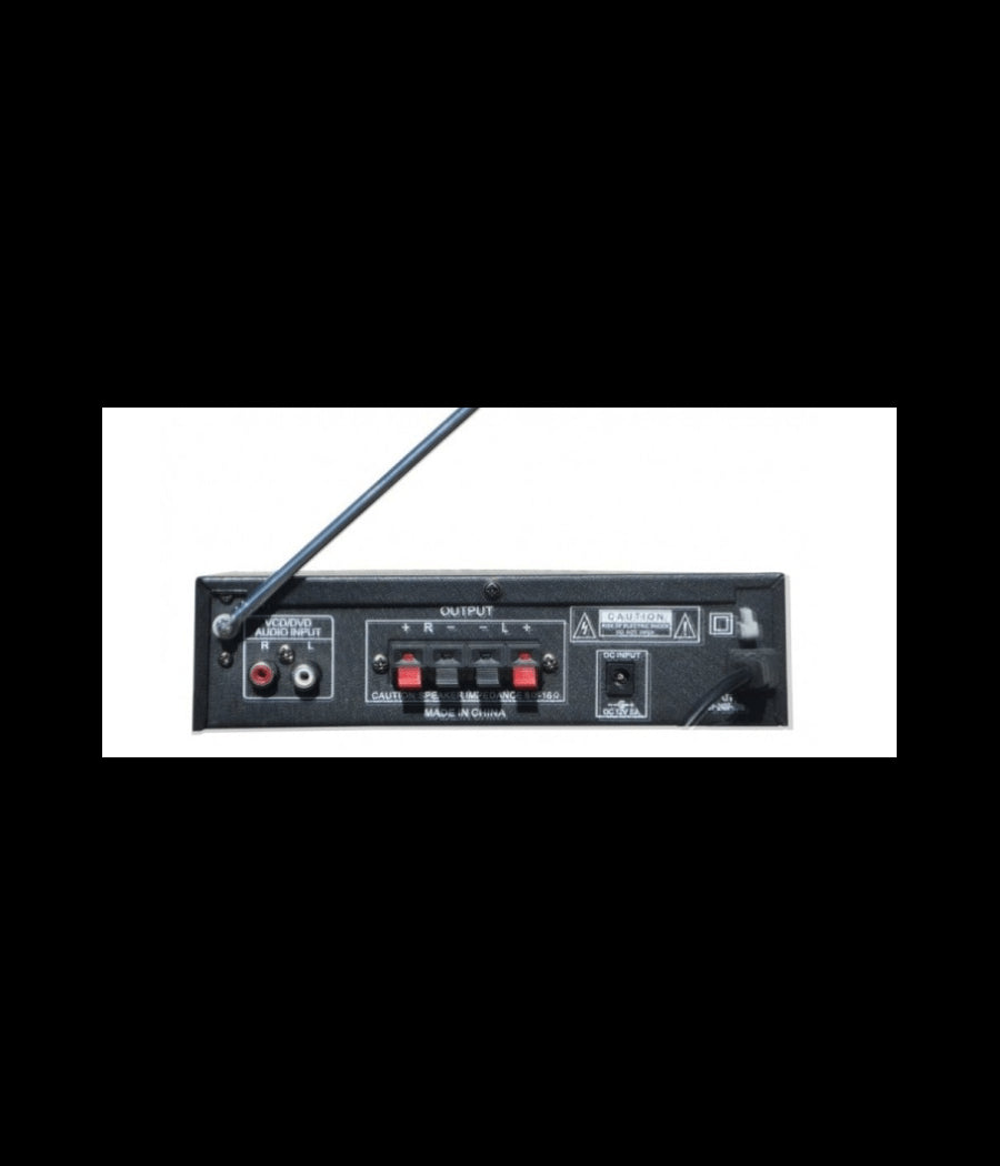 Amplificatore Stereo Bluetooth Usb Funzione Mini Super Bass Telecomando Q-t112         