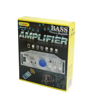 Amplificatore Stereo Bluetooth Usb Funzione Mini Super Bass Telecomando Q-t112         