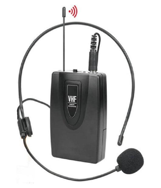 Amplificatore Vocale Portatile Con Microfono Ad Archetto Wireless Vhf 30mt W737         