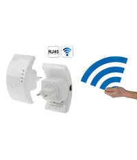 Amplificatore Wifi Repeater 300 Mbps Ripetitore Wifi Range Extender Lan Rete         