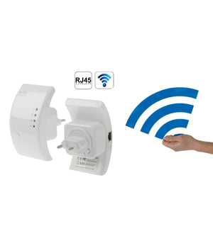 Amplificatore Wifi Repeater 300 Mbps Ripetitore Wifi Range Extender Lan Rete         