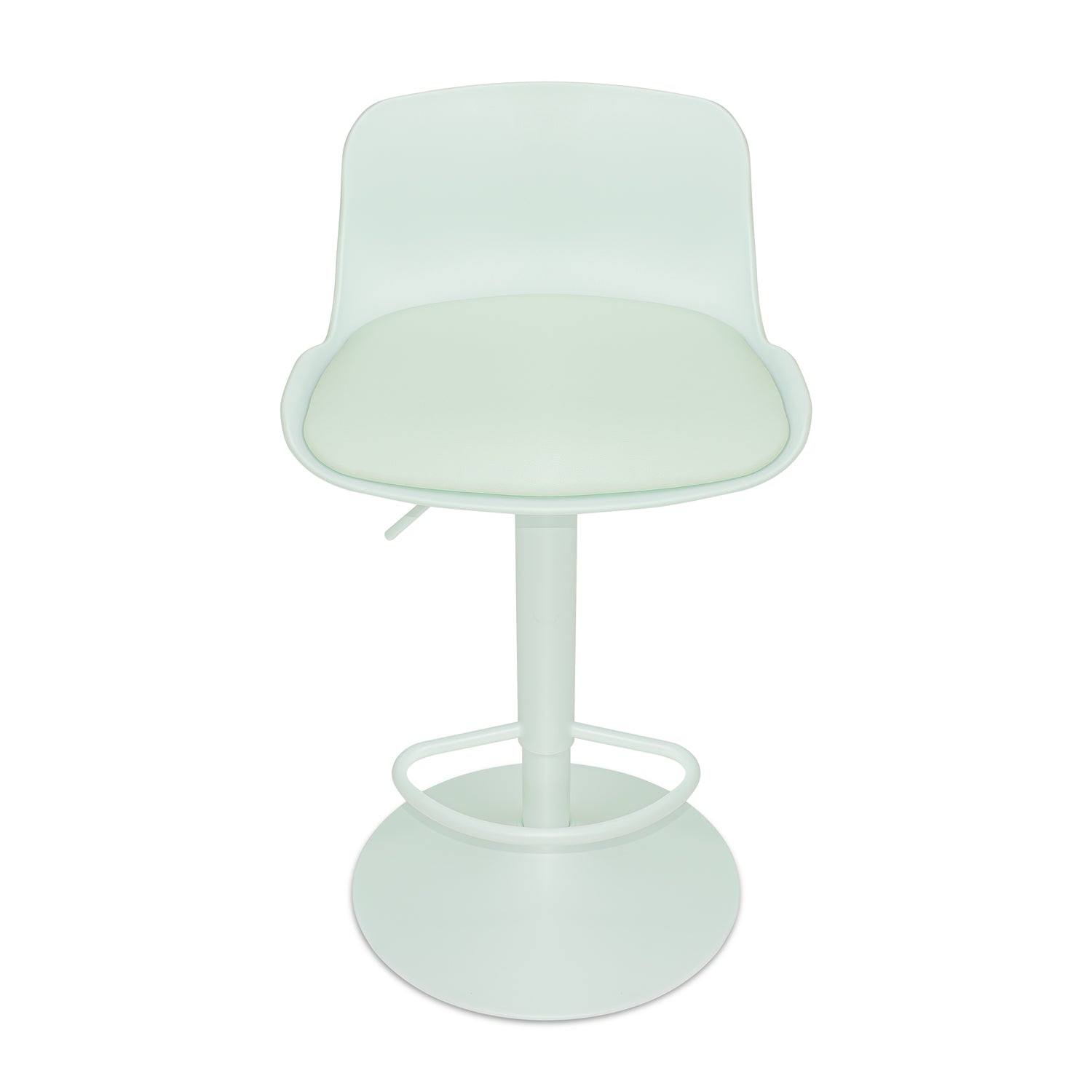 Amsterdam - Coppia di sgabelli regolabili - verde salvia