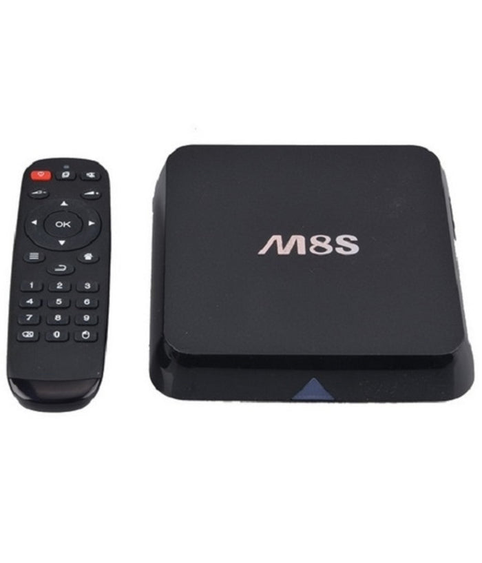 Android Tv S8w Tv 4k Ultra Hd Box 1gb 1.5 Ghz Smart Wifi Bluetooth Usb Hdmi         