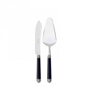 DORICO Ghiera Argento Anticato, Posate Set 2 Pz Dessert, Casa
