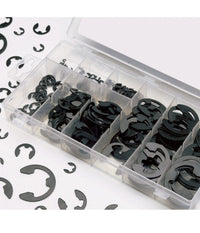 Anelli Elastici Seeger Kit Da 300 Pz Assortiti Rondelle Anello Elastico E-clips         