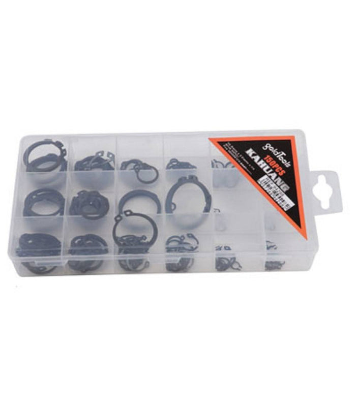 Anelli Seeger 150 Pz Pezzi Da 3 A 32 Mm Anelli D'arresto Anello Per Alberi         