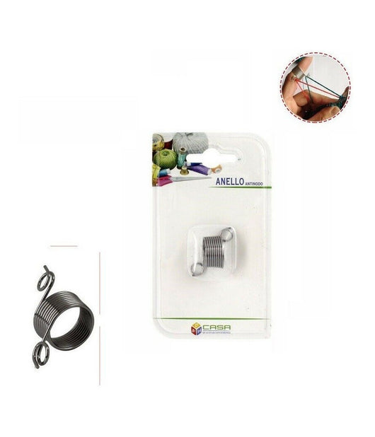 Anello Antinodo Metallo Cucito Cucire Sarto Sartoria Accessorio         