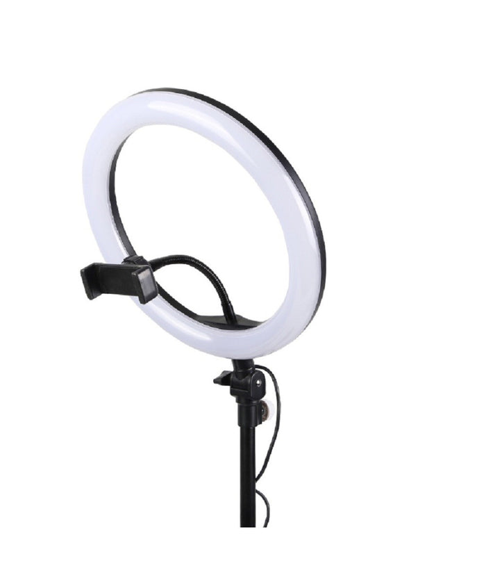 Anello Luce Led Fotografia Makeup Video Diffusore Circolare 10" 26cm Dimmerabile         