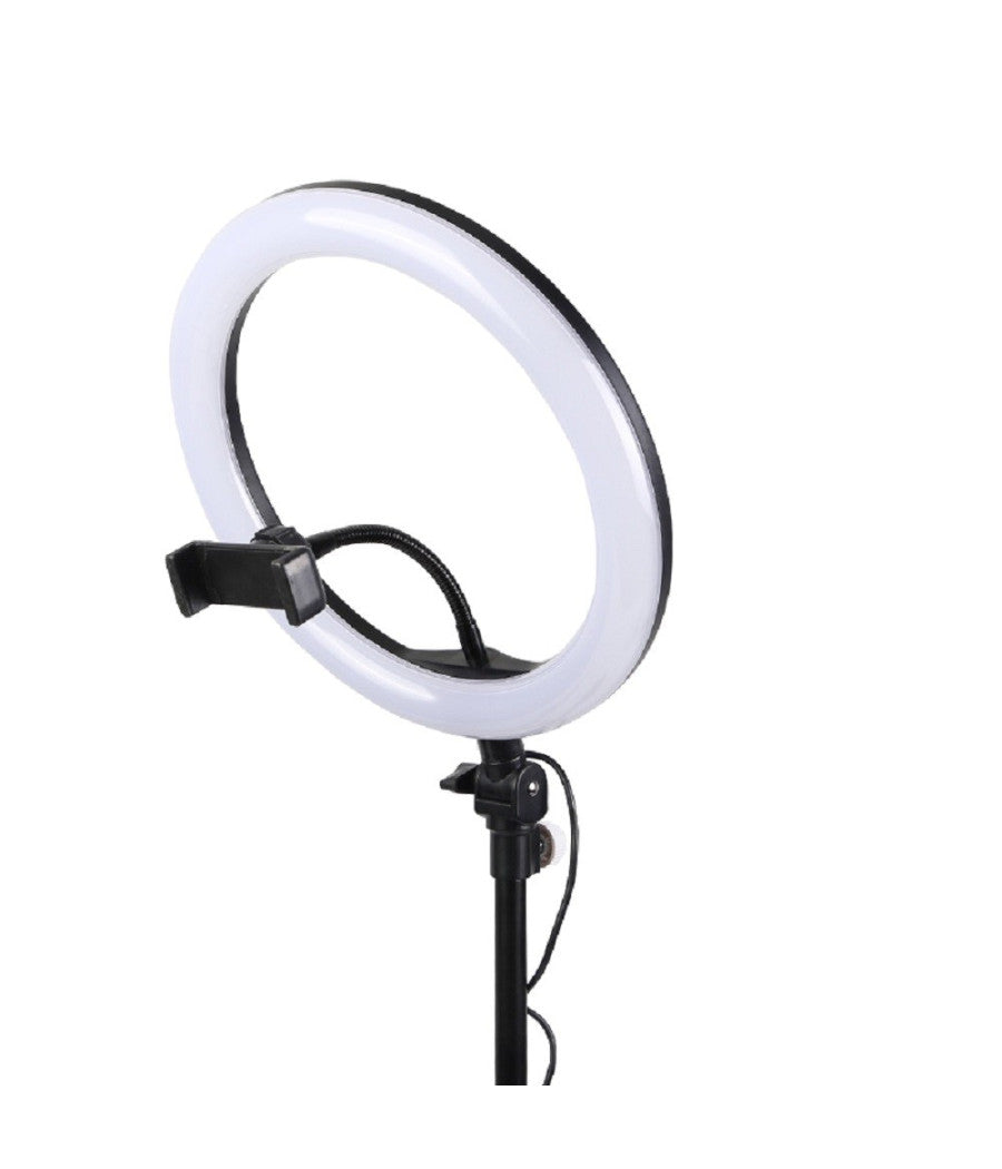 Anello Luce Led Fotografia Makeup Video Diffusore Circolare 10" 26cm Dimmerabile         
