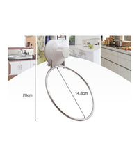 Anello Porta Asciugamano Asciugamani A Parete Con Attacco A Ventosa In Acciaio         