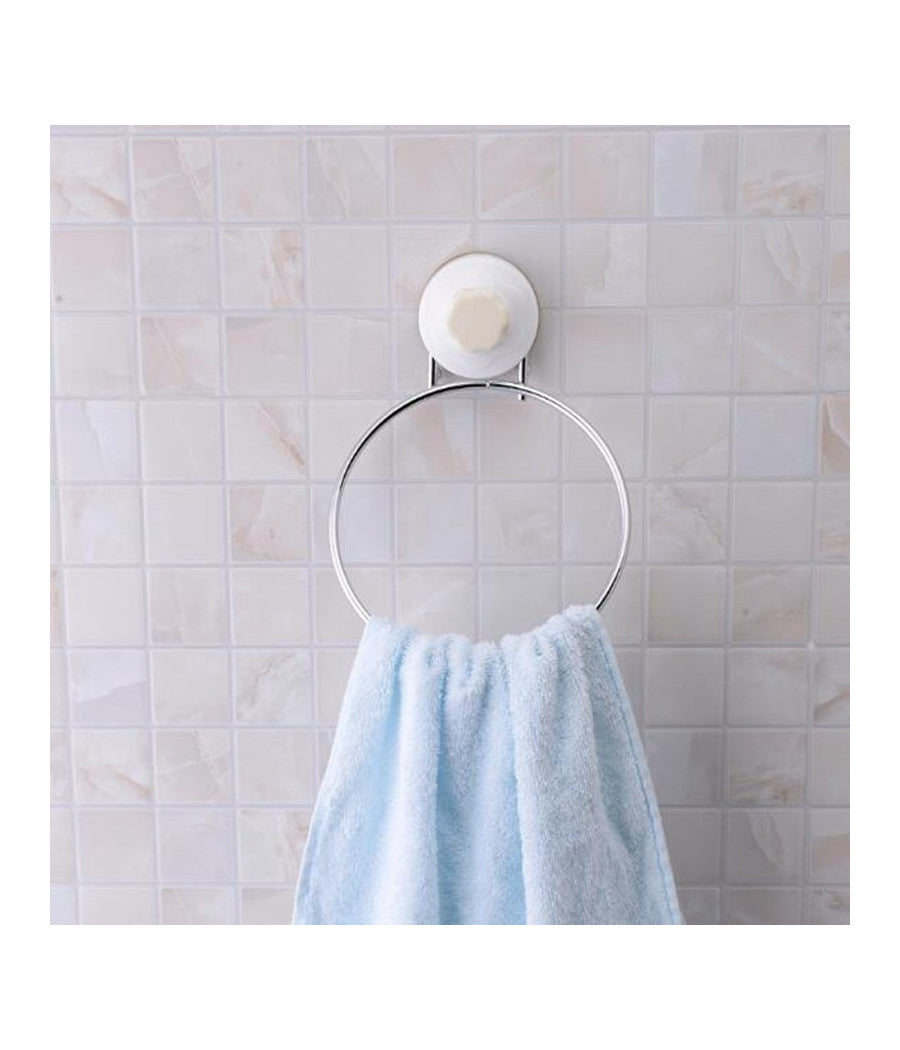 Anello Porta Asciugamano Asciugamani A Parete Con Attacco A Ventosa In Acciaio         