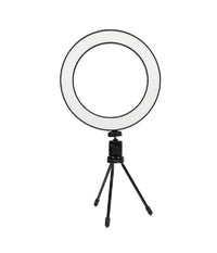 Anello Punto Luce Led Fotografia Makeup Video Diffusore Circolare 6" 16cm Dimmer         
