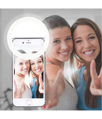 Anello Ring Light 36 Led Per Selfie Tiktok Ricaricabile Usb Illuminazione Cell         