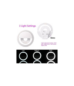 Anello Ring Light 36 Led Per Selfie Tiktok Ricaricabile Usb Illuminazione Cell         