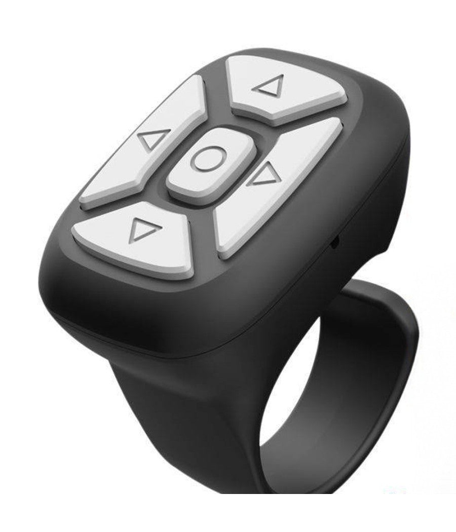Anello Telecomando Bluetooth 15m Multifunzione Supporto Per Video Foto E-book S28         