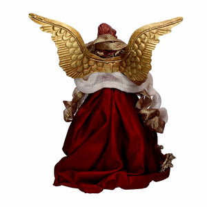 Angelo tessuto velluto rosso con lira cmh25,4