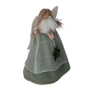 Angelo tessuto verde cm 23x15h39