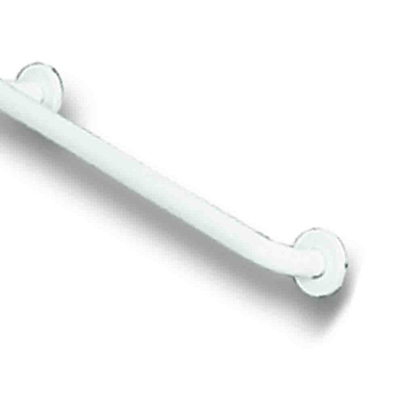 Appendiabiti singolo in allumionio bianco