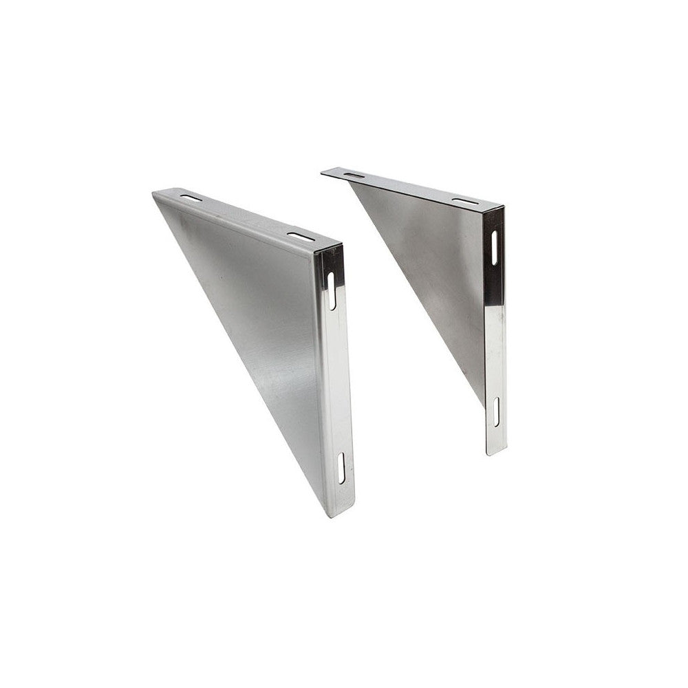 Angolari di supporto da 100mm in acciaio inox aisi 304 - vendita a coppia