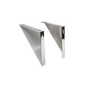 Angolari di supporto da 300mm in acciaio inox aisi 304 - vendita a coppia