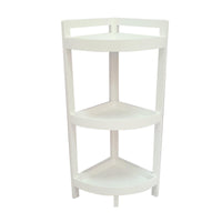 Angoliera Celia 28,5x28,5x78,5 Legno Bianco