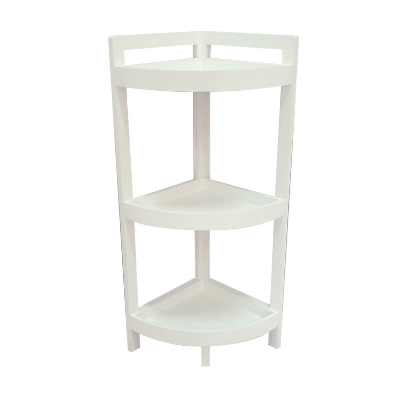 Angoliera Celia 28,5x28,5x78,5 Legno Bianco