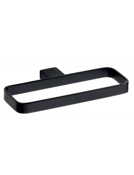 NERO Portatovagliolo Rettangolare in Ottone Nero 22 x11 x2 cm