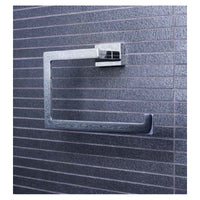 Portasciugamani rettangolare cromato PLAZA 13,5x6,5x21 cm