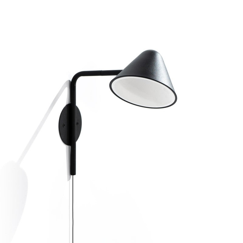 Antares - Applique a led nero opaco- STONES