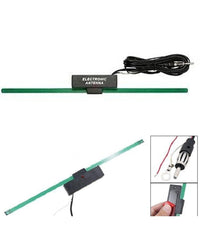 Antenna Interna Adesiva Elettronica 605 Amplificata Universale Per Auto Fm 12v         