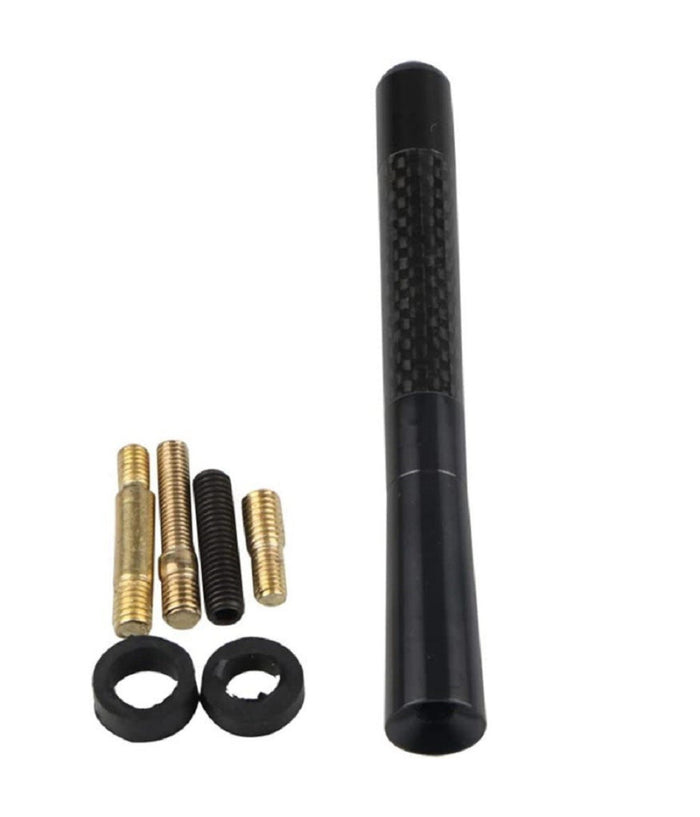 Antenna Sportiva Universale Per Auto 12 Cm Accessori Ricambio Per Autoradio Nero         