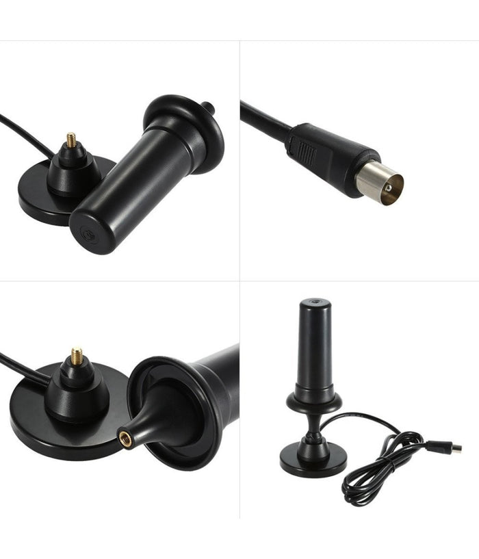 Antenna Tv Digitale 36dbi Ad Alto Guadagno Full Hd 1080p Vhf Dvb Connettore Iec         