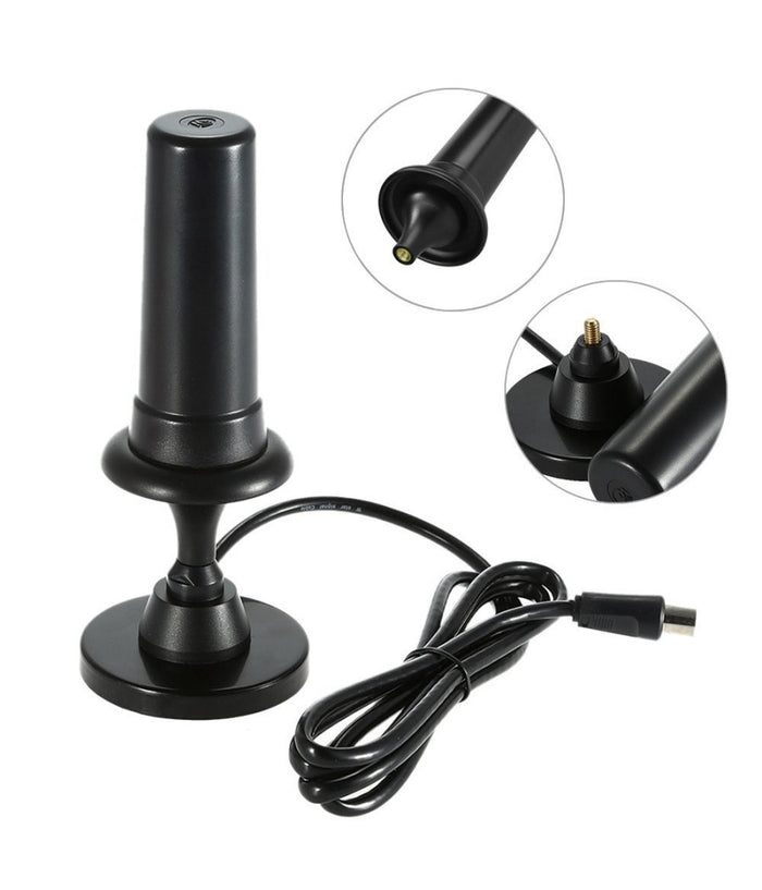 Antenna Tv Digitale 36dbi Ad Alto Guadagno Full Hd 1080p Vhf Dvb Connettore Iec         