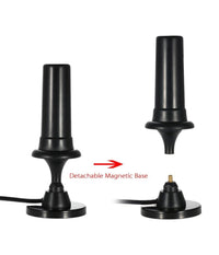 Antenna Tv Digitale 36dbi Ad Alto Guadagno Full Hd 1080p Vhf Dvb Connettore Iec         