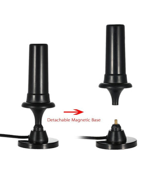 Antenna Tv Digitale 36dbi Ad Alto Guadagno Full Hd 1080p Vhf Dvb Connettore Iec         