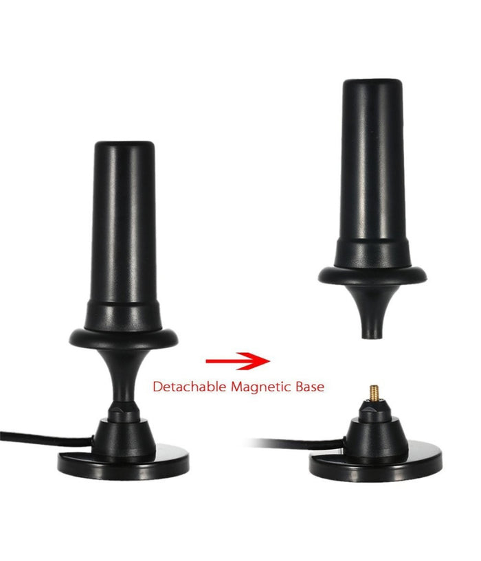 Antenna Tv Digitale 36dbi Ad Alto Guadagno Full Hd 1080p Vhf Dvb Connettore Iec         