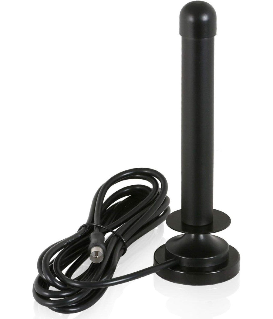 Antenna Tv Portatile Per Auto Camper Suv Barca Camper Dvb-t 25 Dv Con Calamita         